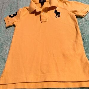 Ralph Lauren Big Pony Cotton Mesh Shirt Toddler Boy